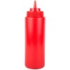 KH Plastic Squeeze Bottle Red