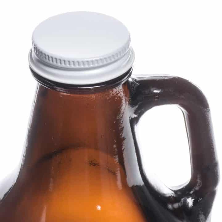 Sheffield® 64oz Amber Growler with Cap