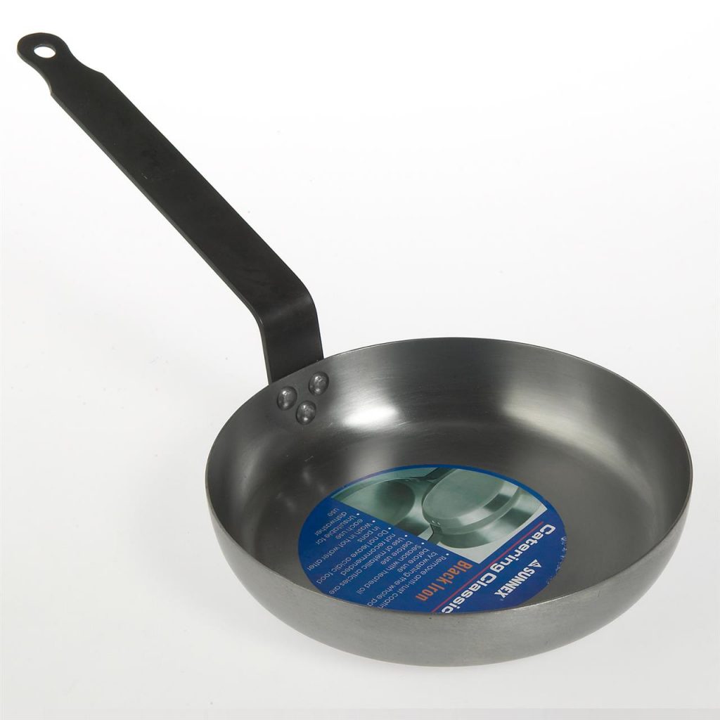 Sunnex® Black Iron Omelette Pan YAMZAR Hospitality & Aged Care Supplies