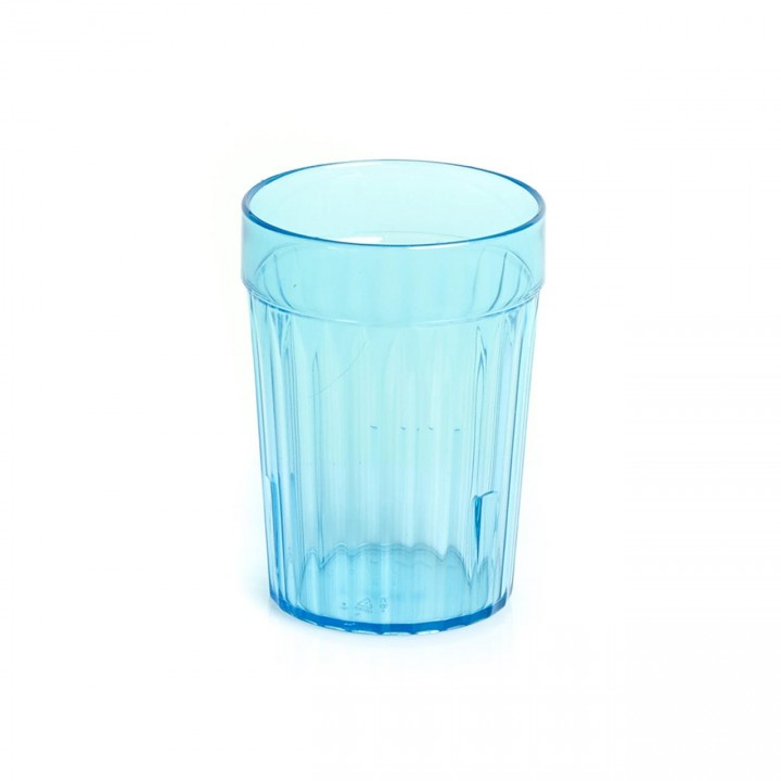 Healthcare Blue Re-Usable Plastic Tumblers
