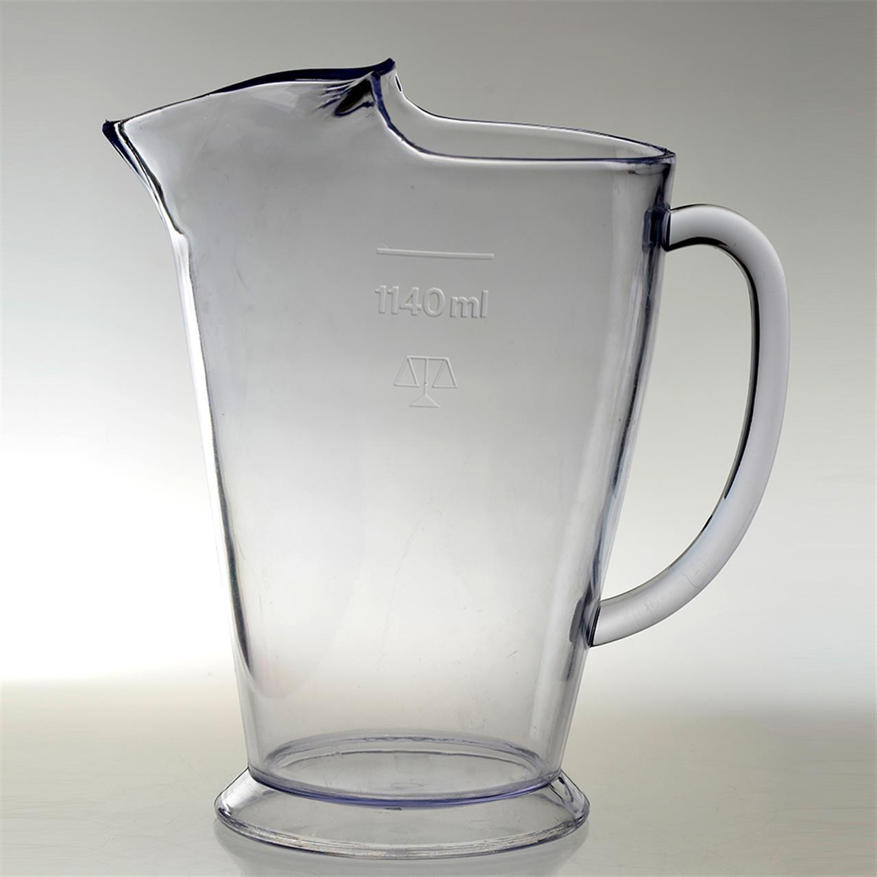 PGC® Classic Plastic Beer Jug (SAN) YAMZAR Hospitality and Aged Care