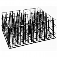 KH Compartment Glass Basket Rack 30 Compartment