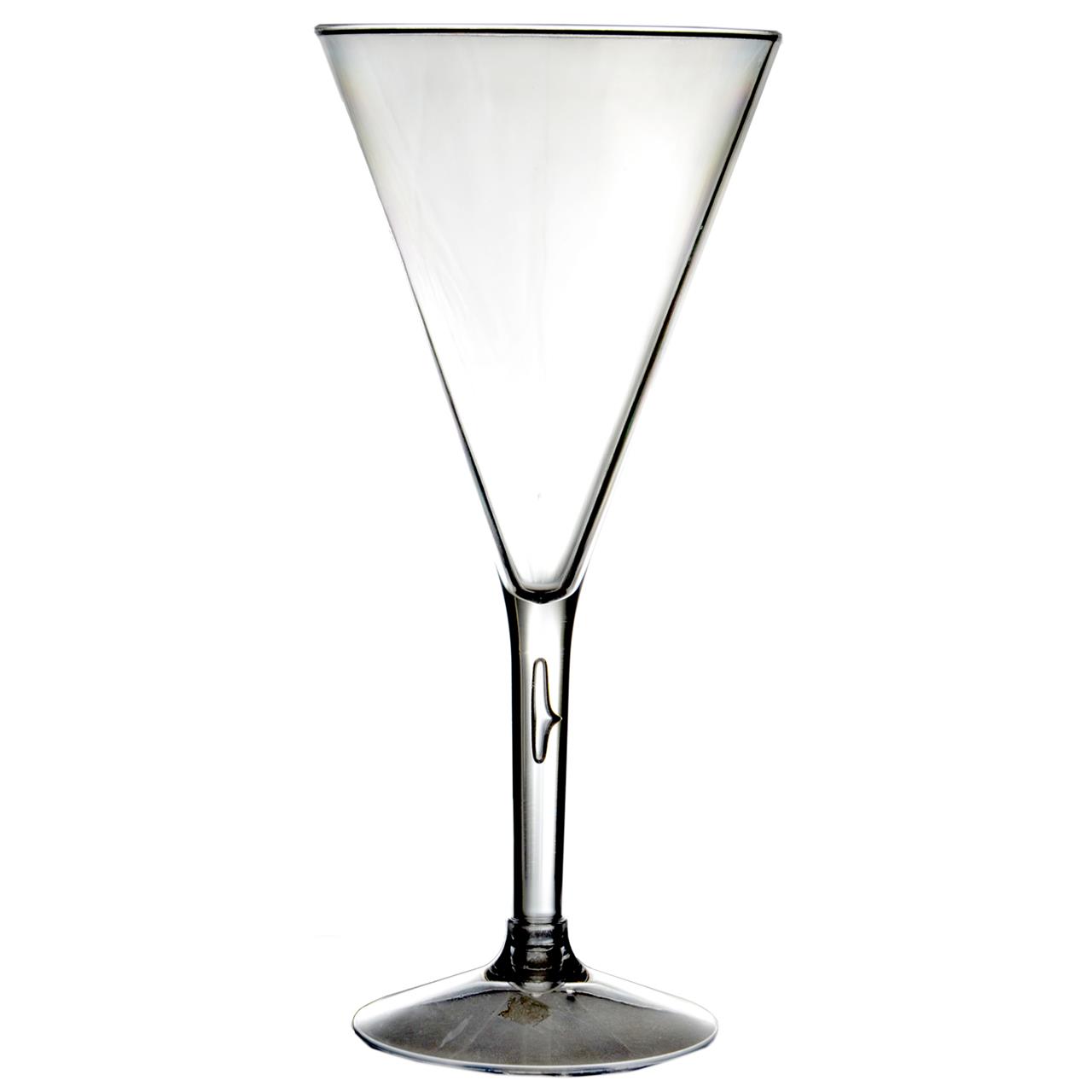 4 Bicchieri Da Martini In Policarbonato Infrangibili: L'eleganza Senza Pensieri Per L'aperitivo!