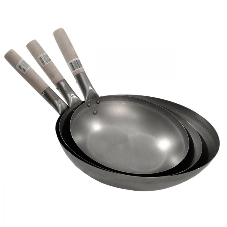 KH Wood Handle Wok | YAMZAR Hospitality & Aged Care Supplies