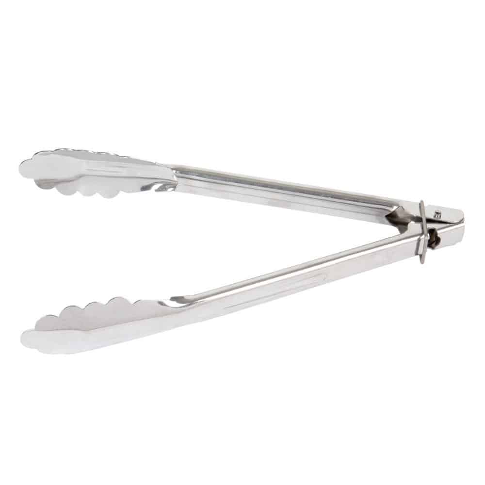 KH Stainless Steel Tongs With Clip | YAMZAR Hospitality Supplies