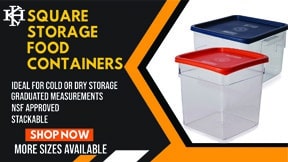 Square Storage Food Container