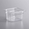 KH 1/6 Size Clear Food Pan Polycarbonate PC