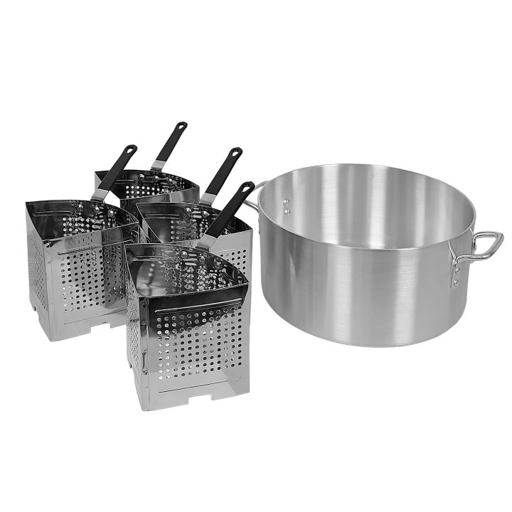 58201 KH Aluminium 5 Piece Pasta Cooker Set