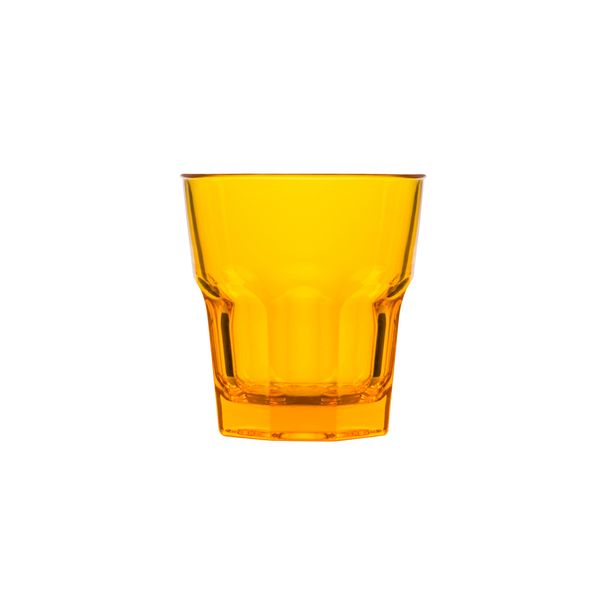 Polysafe Rocks Tumbler - 240ml - Yellow (Pack of 24)