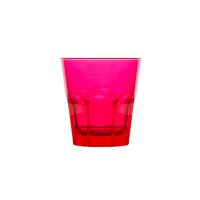 Polysafe Rocks Tumbler - 240ml - Pink (Pack of 24)