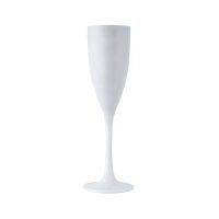 Polysafe Bellini Flute With Pour Line - 170ml - White (Pack of 24)