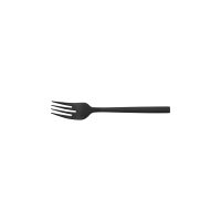 Fortessa Titan Arezzo Matte Black Dessert Fork (Dozen)