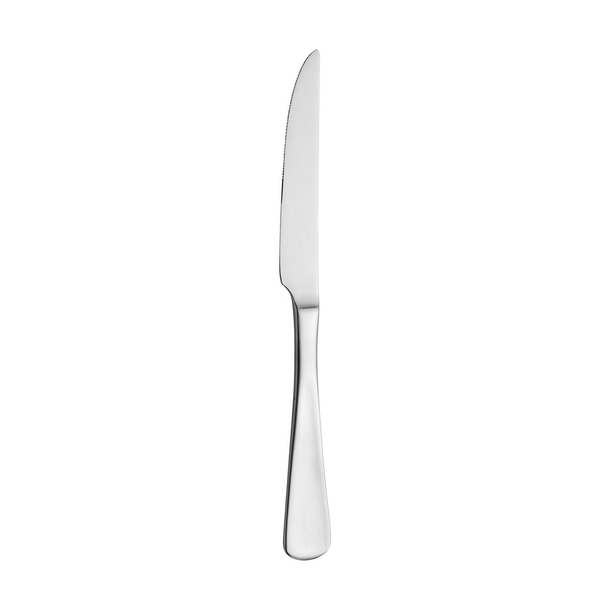 Trenton Rome Steak Knife - Solid Handle - Silver (Dozen)