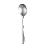 Trenton Hamilton Textured Soup Spoon - Silver (Dozen)