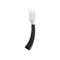 Amefa Select Dessert Fork - To Suit Right Hand - Silver, Black