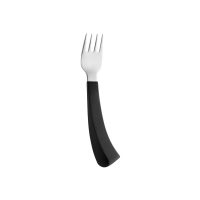 Amefa Select Dessert Fork - To Suit Left Hand - Silver, Black