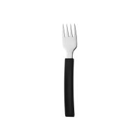 Amefa Select Dessert Fork - Straight Handle - Silver, Black