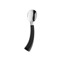 Amefa Select Dessert Spoon - To Suit Right Hand - Silver, Black