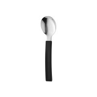 Amefa Select Dessert Spoon - Straight Handle - Silver, Black