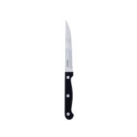 Cavalier Steak Knife - Riveted - Black Handle (Dozen)