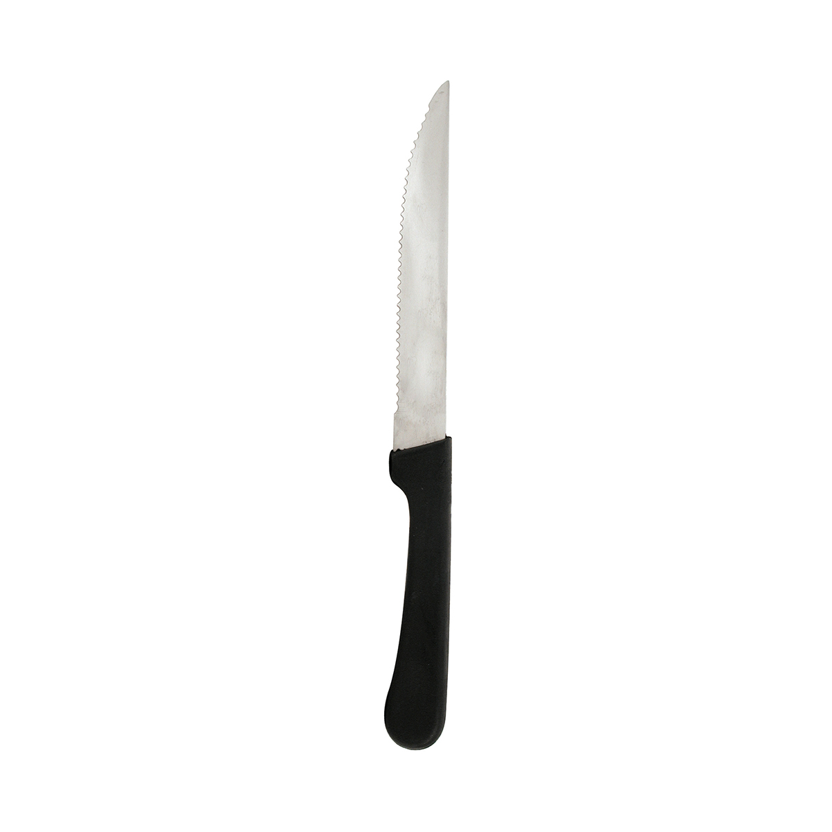 Cavalier Steak Knife Point Tip - Black Handle - 220mm (Dozen)