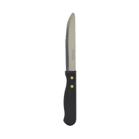 Cavalier Steak Knife - Jumbo - Black Bakelite Hdl - 125mm - (201 2492) (Dozen)