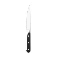 Cavalier Steak Knife - Black Handle (Dozen)