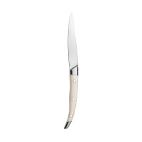 Cavalier Noble Steak Knife - Point Tip (Set Of 6) - Cream Handle