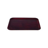 Trenton Rectangular Tray - Mahogany - 430x330mm