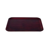 Trenton Rectangular Tray - Mahogany - 480x370mm