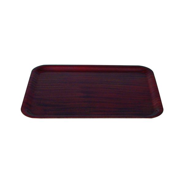Trenton Rectangular Tray - Mahogany - 480x370mm