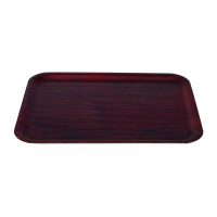 Trenton Rectangular Tray - Mahogany - 600x450mm