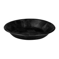 Trenton Black Woven Wood Serving Bowl - 600mm (Pack of 2)