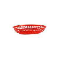 Trenton Serving Basket - Oval - 240x150mm - Red (Pack of 36)