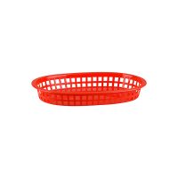 Trenton Serving Basket - Rectangular - 270x180mm - Red (Pack of 36)