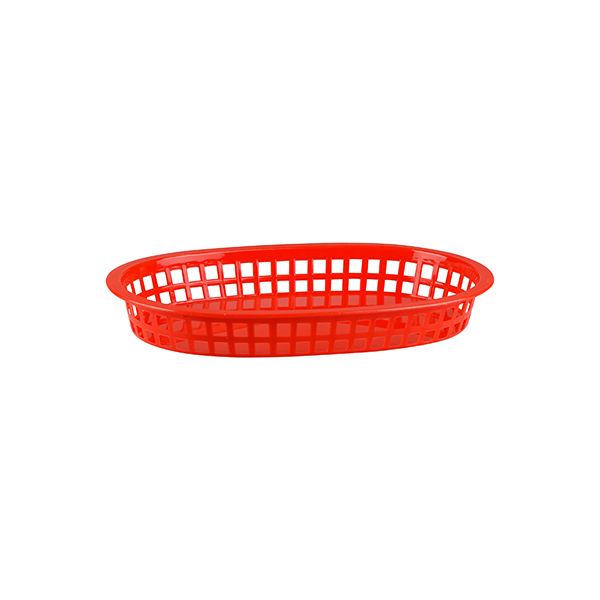 Trenton Serving Basket - Rectangular - 270x180mm - Red (Pack of 36)