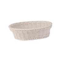 Trenton Oval Display Basket - 240x180mm - Taupe