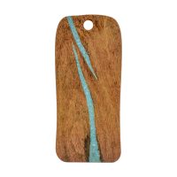 Cheforward Lapis Cherry With Turquoise Rectangular Board - 511x228mm (Pack of 6)