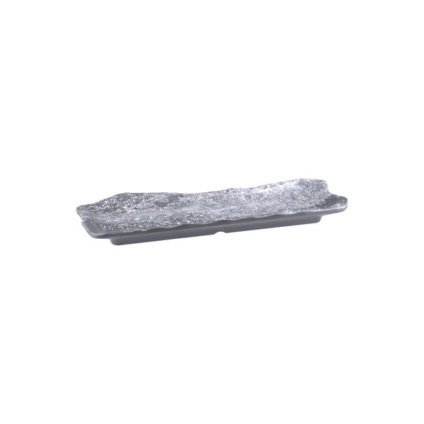 Cheforward Endure Weathered Pewter Oblong Plate - 300x125mm (Pack of 12)