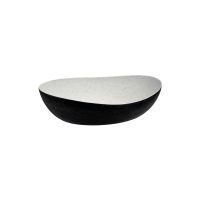 Cheforward Stone Natural/Black Emerge Bowl - 3800ml (Pack of 6)