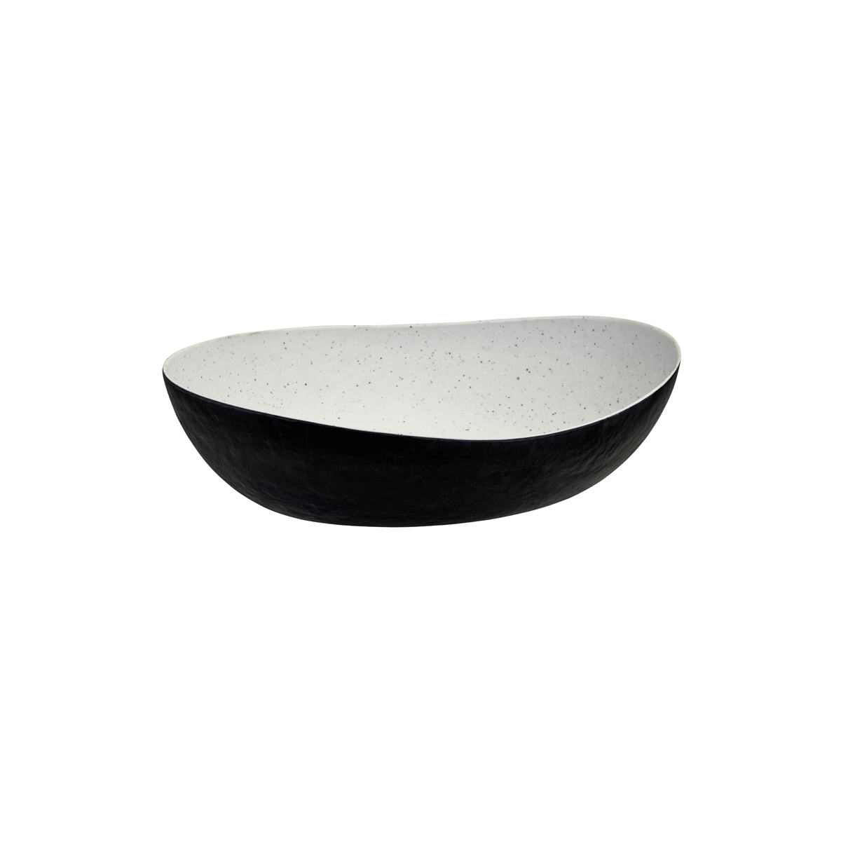 Cheforward Stone Natural/Black Emerge Bowl - 3800ml (Pack of 6)