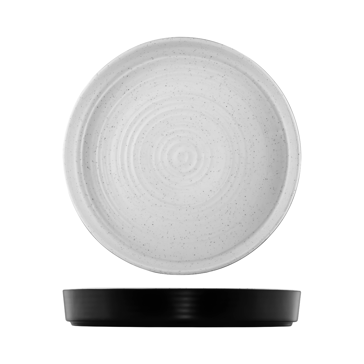 Cheforward Infuse Stone/Natural Round Platter - 406mm (Pack of 2)