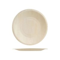 Trenton Bio Wood Round Plate - Wide Rim - 190mm (10 x Pack)