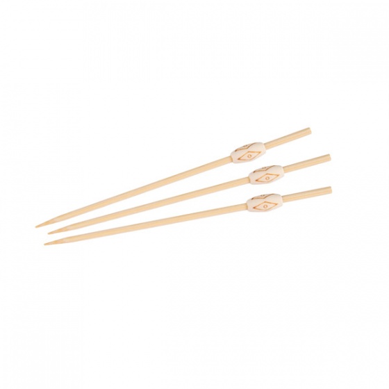 Belix Bamboo Skewer - Aztec 120mm (100Pcs/Pack) - Natural (12 x Pack)
