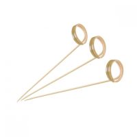 Belix Bamboo Skewer - Twist 120mm (100Pcs/Pack) - Natural (10 x Pack)