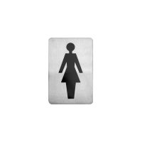 Trenton Female Symbol Wall Sign - 80x120mm