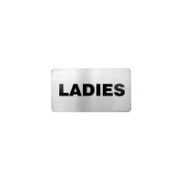Trenton Ladies Wall Sign - 110x60mm