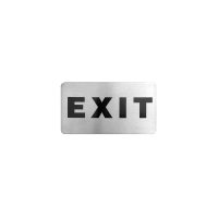 Trenton Exit Wall Sign - 110x60mm