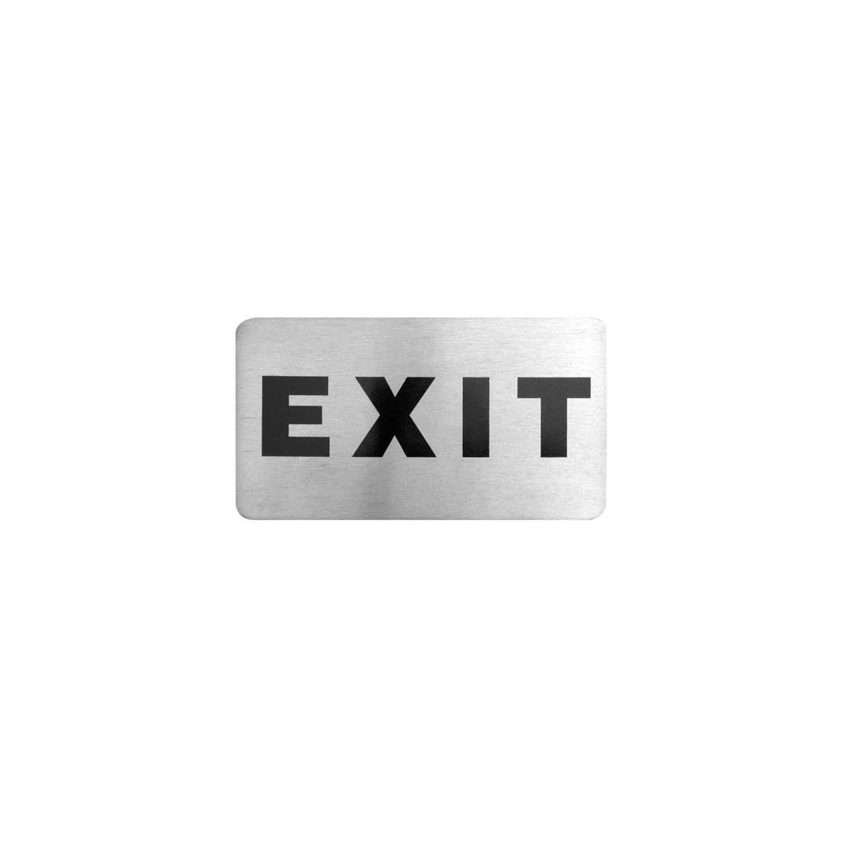 Trenton Exit Wall Sign - 110x60mm