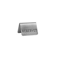 Trenton Reserved Sign - S/S - A-Frame - 75X50mm (Pack of 12)